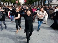 Nácvik na flashmob č. 1 (flamenco)