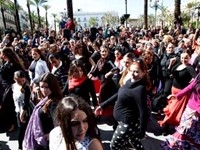 Nácvik na flashmob č. 4 (flamenco)